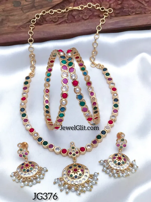 Traditional_Navarthna_Necklace_with_Bangle.