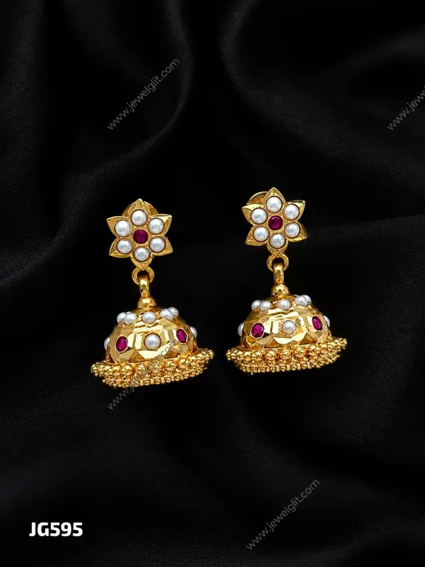 HEAVY_LOOK_IMPON_GOLD_PLATED_JHUMKA