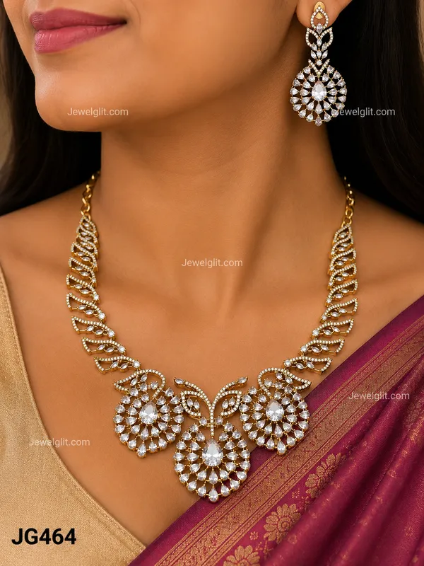 IMITATION_AD_STONE_SPARKLING_NECKLACE