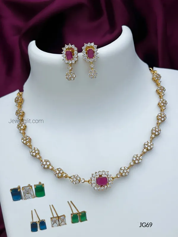 Trendy_Multi_Colour_Matte_Finish_Ad_Stone_Changeable_Necklace_Set