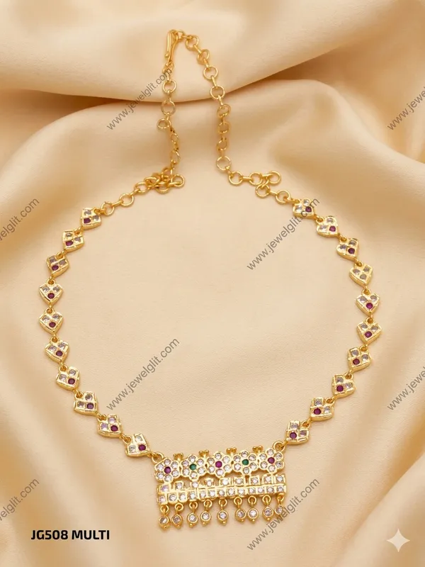 Traditional_Microplated_Impon_Panchaloham_Stone_Necklace