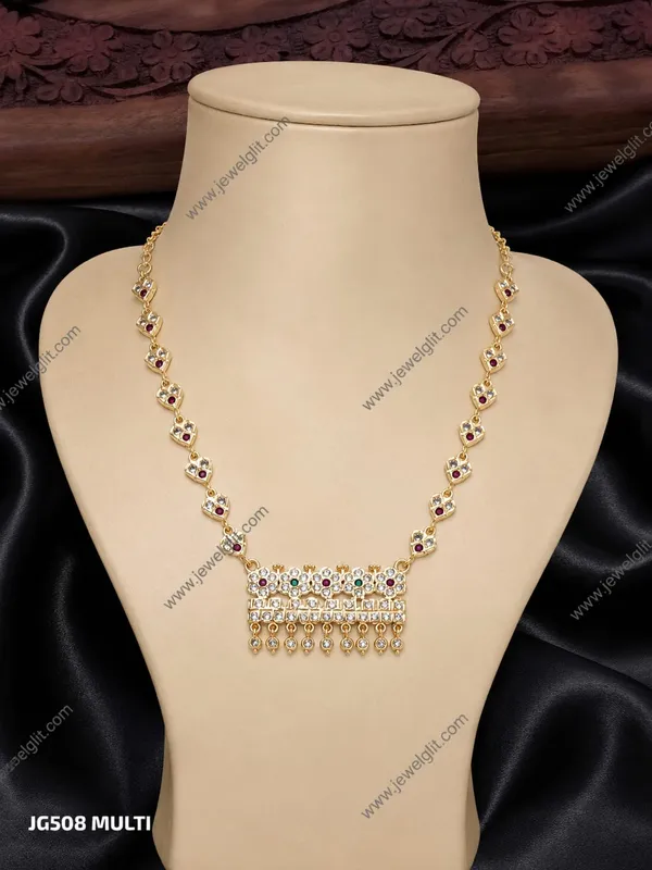 Traditional_Microplated_Impon_Panchaloham_Stone_Necklace