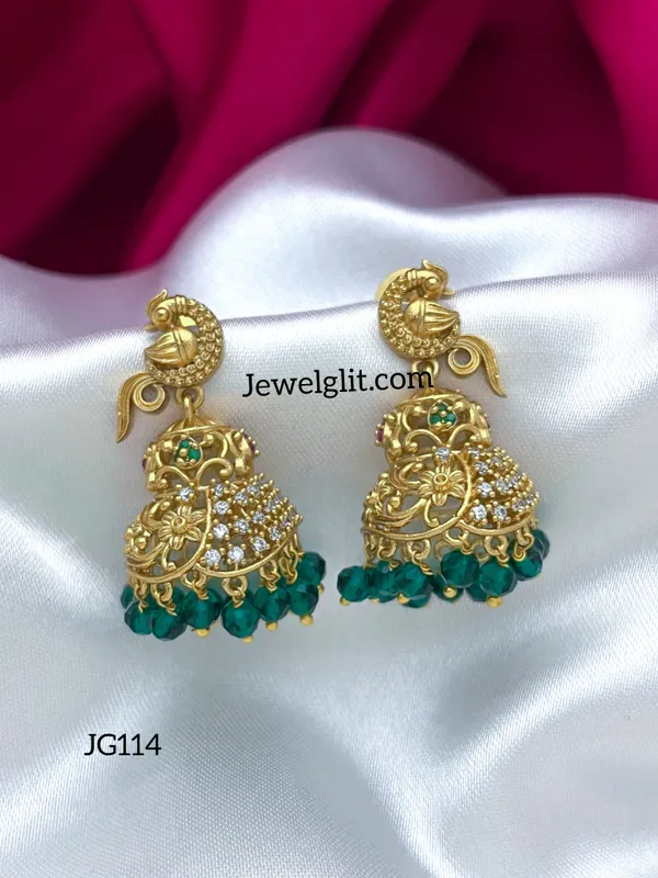 Elegent_Traditional_Peacock_Jhumka.