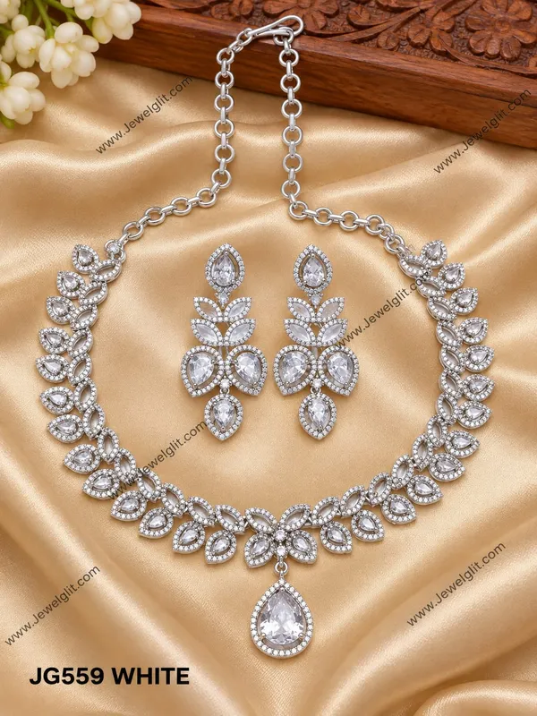 PREMIUM_SILVER_AD_STONE_NECKLACE_WITH_EARRING