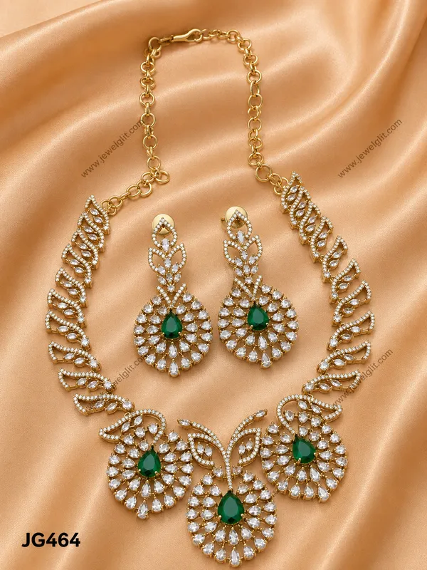 IMITATION_AD_STONE_SPARKLING_NECKLACE