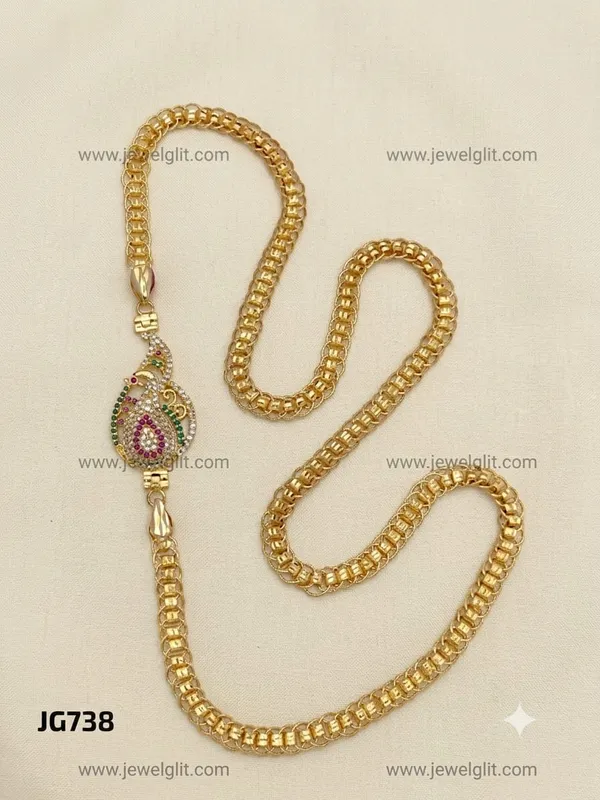TRADITIONAL_SOUTH_INDIAN_GOLD_PLATED_MOP_CHAIN_FOR_WOMENS