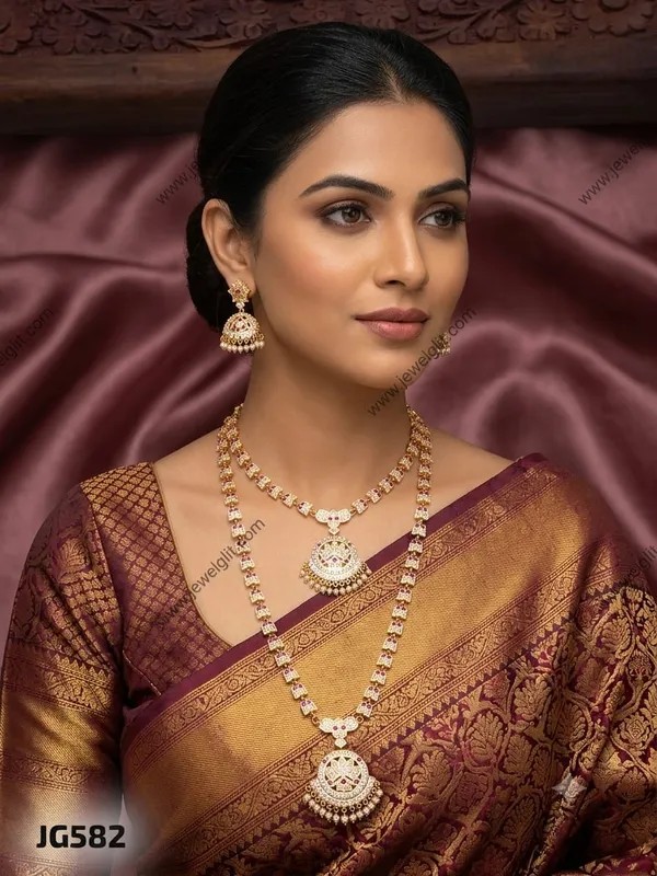 ETHNIC_IMPON_PANCHALOHAM_ATTIGAI_SET_WITH_EARRINGS