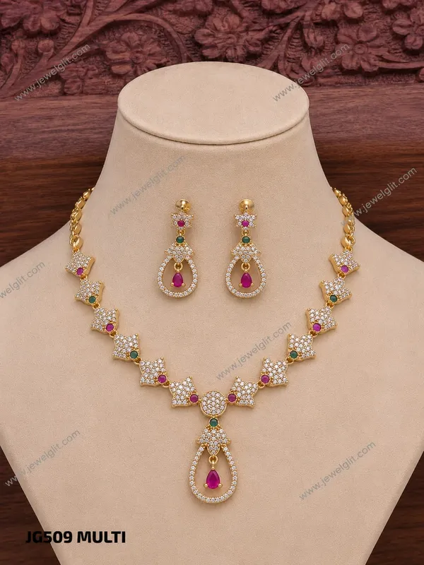 MICROPLATED_ELEGANCE_AD_STONE_NECKLACE_WITH_EARRING