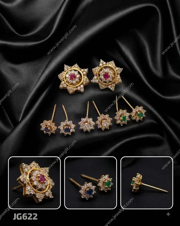 EXCLUSIVE_DESIGNER_MATTE_FINISH_CHANGEABLE_EARRINGS