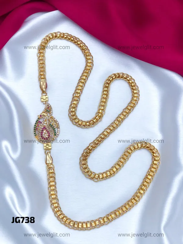 TRADITIONAL_SOUTH_INDIAN_GOLD_PLATED_MOP_CHAIN_FOR_WOMENS