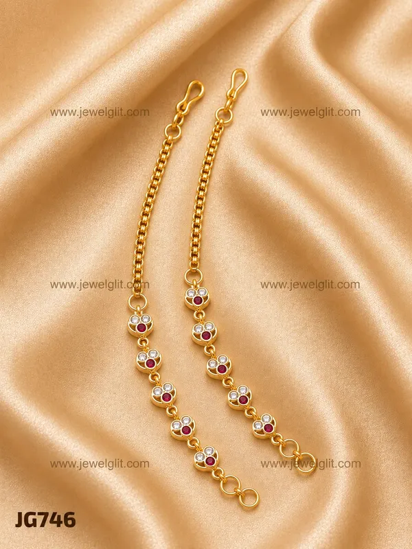 Elegant_Ruby_AD_Heart_Charm_Micro_polish_Mattal_for_Women