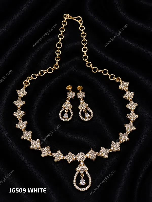 MICROPLATED_ELEGANCE_AD_STONE_NECKLACE_WITH_EARRING