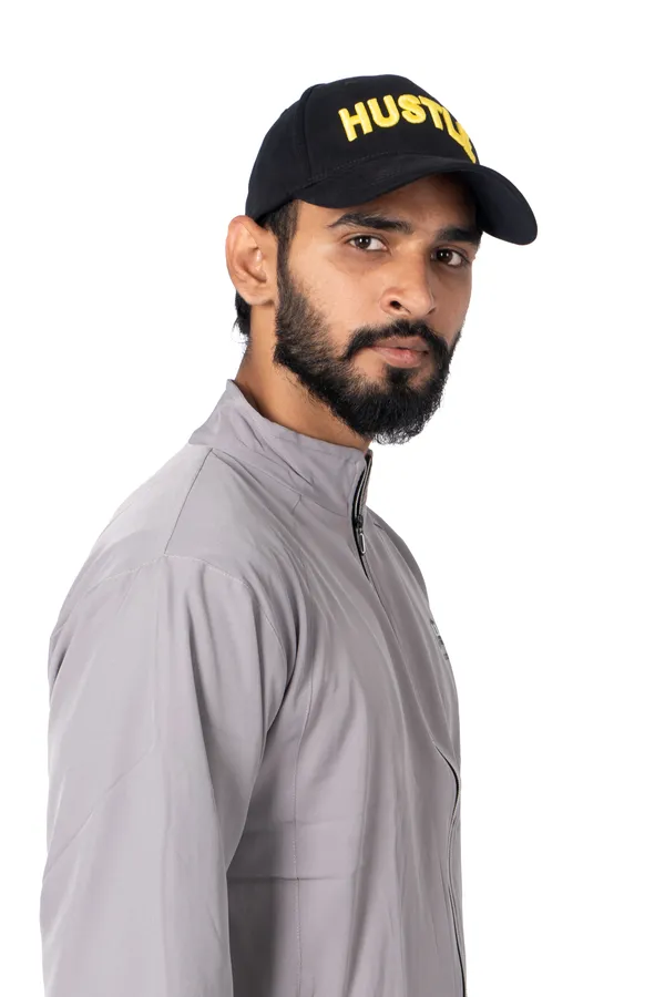 Black_Canvas_Casual_Stylish_Unisex_Cap