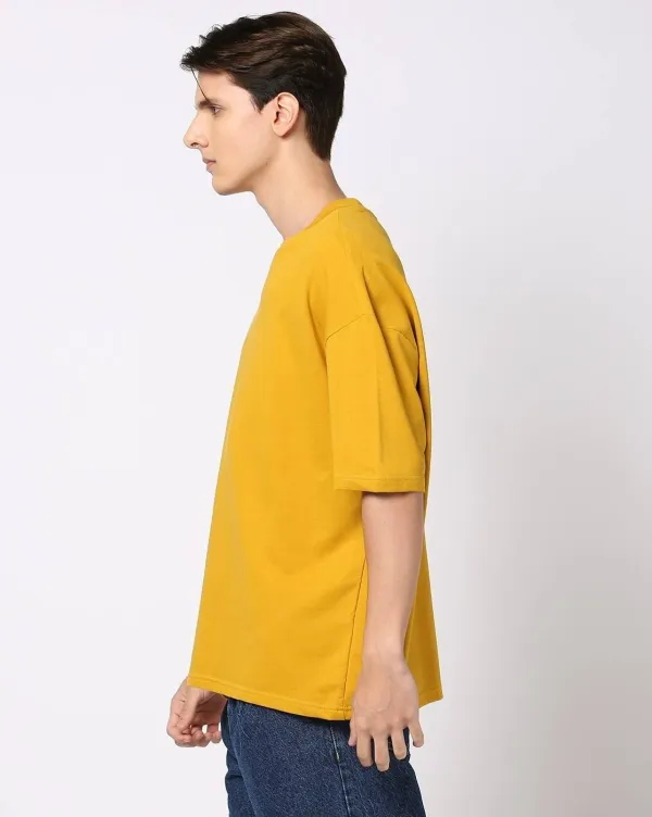 Urban_Legends_Men's_Stylish_Dropped_Shoulder_220_GSM_Oversized_Plain_Tee