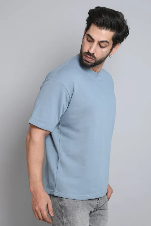 Urban_Legends_Men's_Stylish_Dropped_Shoulder_220_GSM_Oversized_Plain_Tee