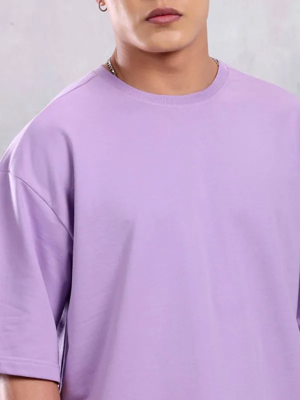 Urban_Legends_Men's_Stylish_Dropped_Shoulder_220_GSM_Oversized_Plain_Tee