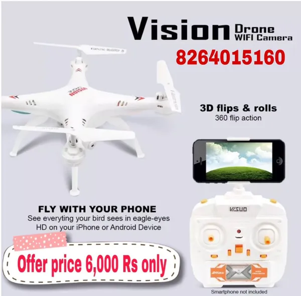 White_Hd_Camera_Drone_With_Flying_Distance_About_350-400_Meters