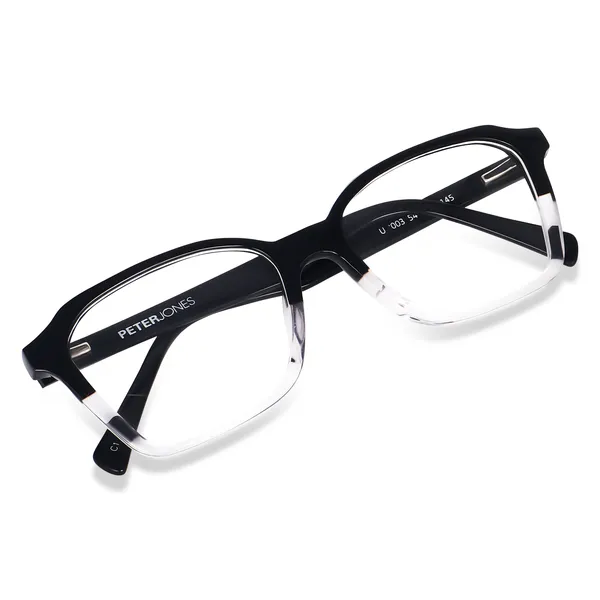 Acetate_Frame_I_Black_&_Clear_Color_Spectacles_I_Spring_Temples_I_Men_&_Women_I_Large_Size_U003BT