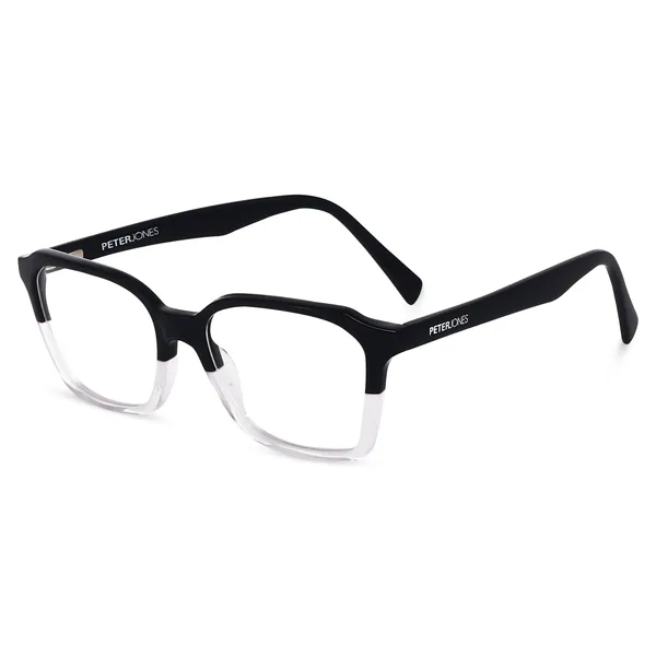 Acetate_Frame_I_Black_&_Clear_Color_Spectacles_I_Spring_Temples_I_Men_&_Women_I_Large_Size_U003BT
