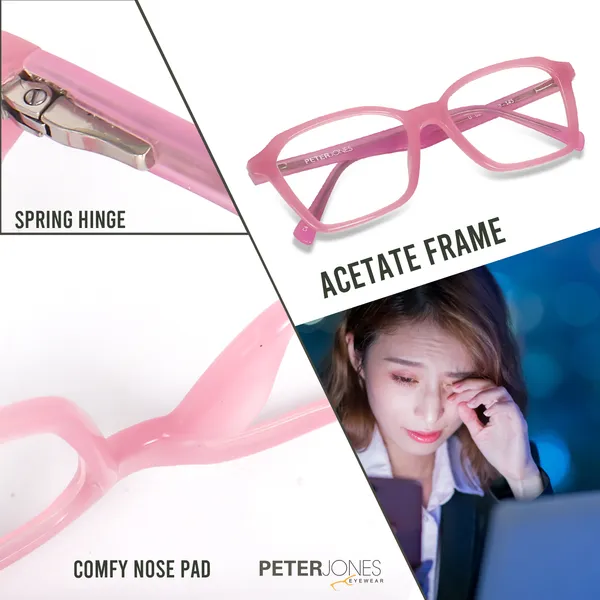 Acetate_Frame_I_Pink_Color_Spectacles_I_Spring_Temples_I_Men_&_Women_I_Large_Size_U003PK