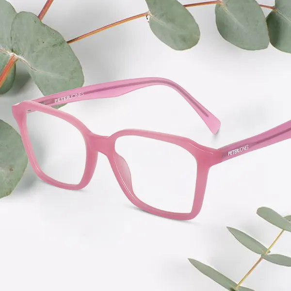 Acetate_Frame_I_Pink_Color_Spectacles_I_Spring_Temples_I_Men_&_Women_I_Large_Size_U003PK