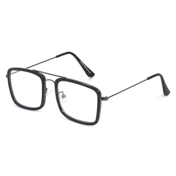 Black_Anti_Glare_Square_UV_Protected_Computer/Gaming_Glasses_(NB16006)_-_For_Men