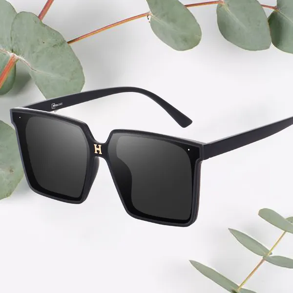 Black_Oversized_Flat_Lenses_UV_Protected_Sunglasses_for_Women/Girls_(58033B)