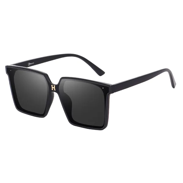 Black_Oversized_Flat_Lenses_UV_Protected_Sunglasses_for_Women/Girls_(58033B)