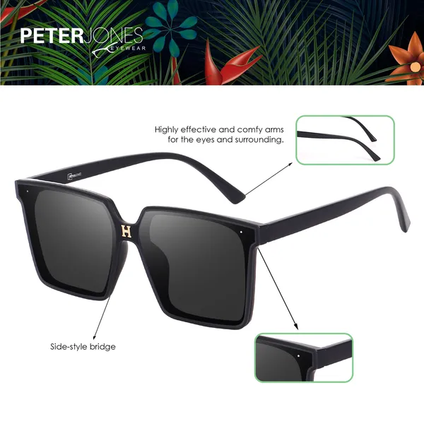Black_Oversized_Flat_Lenses_UV_Protected_Sunglasses_for_Women/Girls_(58033B)