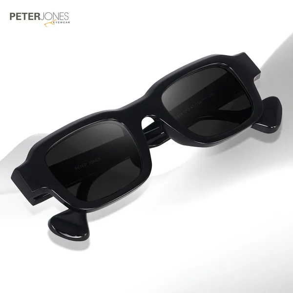 Black_Unisex_Broad_Frame_Square_UV/UB_Protected_Sunglasses_(3809B)