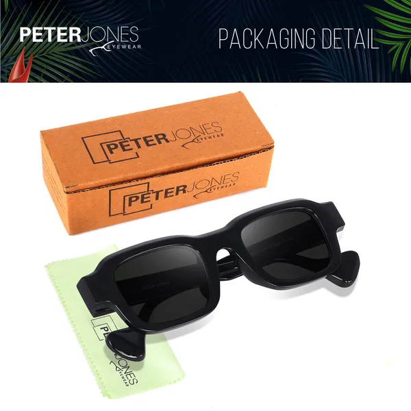 Black_Unisex_Broad_Frame_Square_UV/UB_Protected_Sunglasses_(3809B)