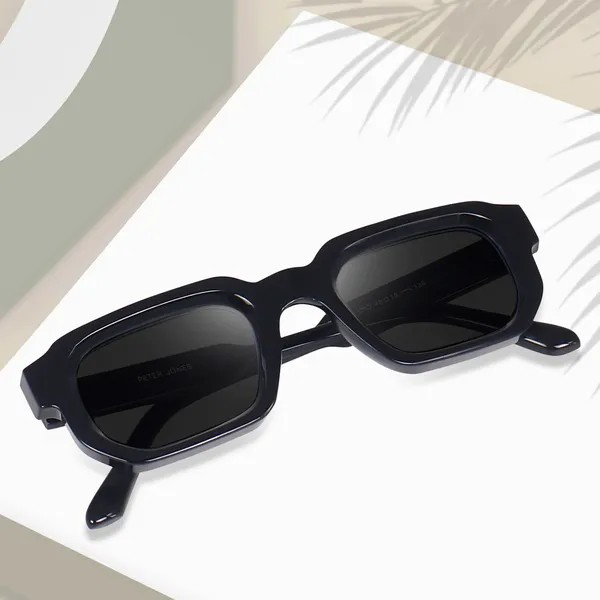 Black_Unisex_Broad_Frame_Square_UV/UB_Protected_Sunglasses_(3887B)