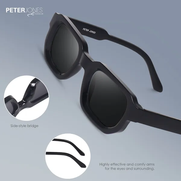 Black_Unisex_Broad_Frame_Square_UV/UB_Protected_Sunglasses_(3887B)