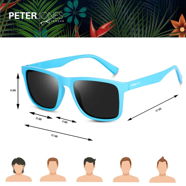 Blue_Full_Rim_Square_Sunglasses_I_Polarization_and_100%_UV_Protected_I_Men_&_Women_I_PO6088BL