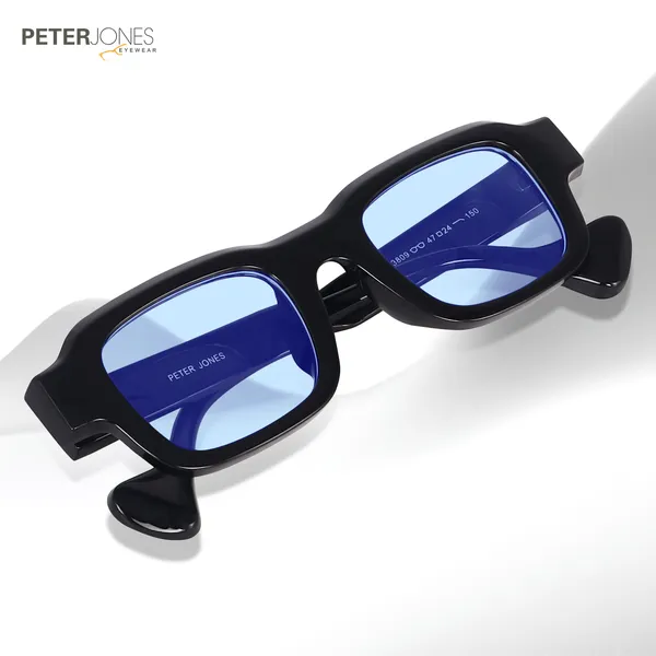 Blue_Unisex_Broad_Frame_Square_UV/UB_Protected_Sunglasses_(3809BL)