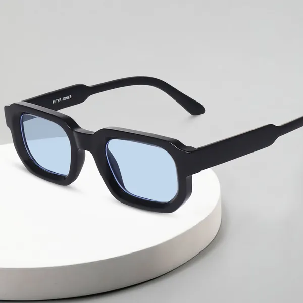 Blue_Unisex_Broad_Frame_Square_UV/UB_Protected_Sunglasses_(3887TB)