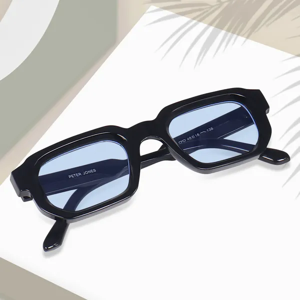 Blue_Unisex_Broad_Frame_Square_UV/UB_Protected_Sunglasses_(3887TB)