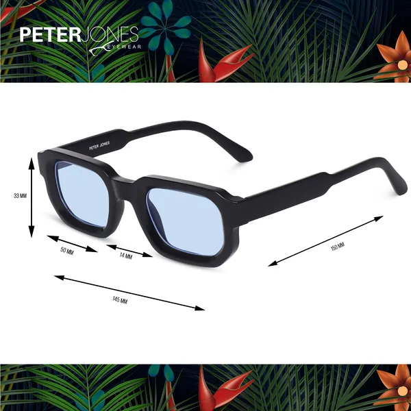 Blue_Unisex_Broad_Frame_Square_UV/UB_Protected_Sunglasses_(3887TB)