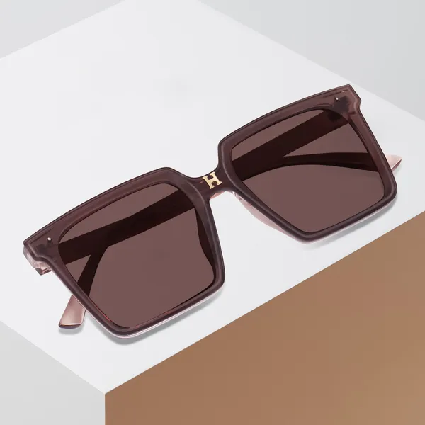 Brown_Oversized_Flat_Lenses_UV_Protected_Sunglasses_for_Women/Girls_(58033TBW)