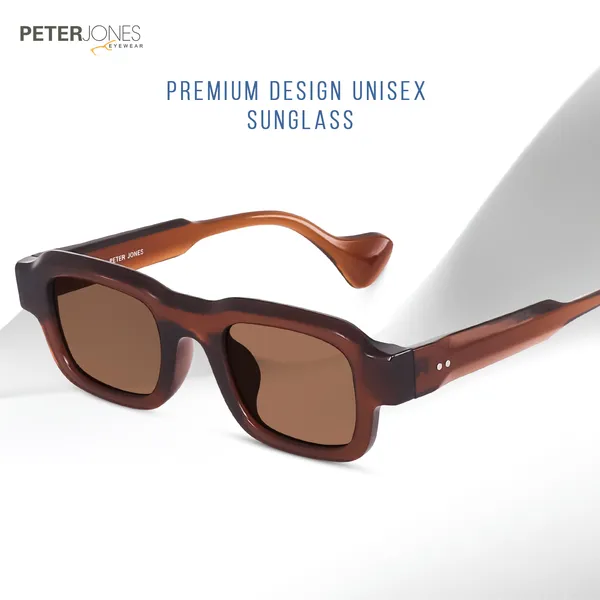 Brown_Unisex_Broad_Frame_Square_UV/UB_Protected_Sunglasses_(3809BW)