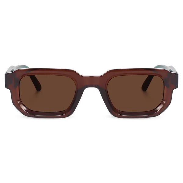 Brown_Unisex_Broad_Frame_Square_UV/UB_Protected_Sunglasses_(3809BW)