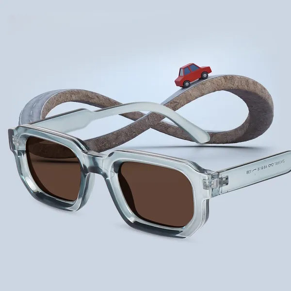 Brown_Unisex_Broad_Frame_Square_UV/UB_Protected_Sunglasses_(3887TBL)