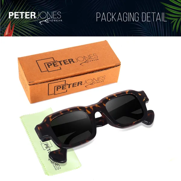 Demi_Brown_Unisex_Broad_Frame_Square_UV/UB_Protected_Sunglasses_(3809DA)