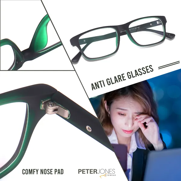 Green_Rectangular_Unisex_Anti_Glare_Computer/Gaming_Glasses_(6052IGR)