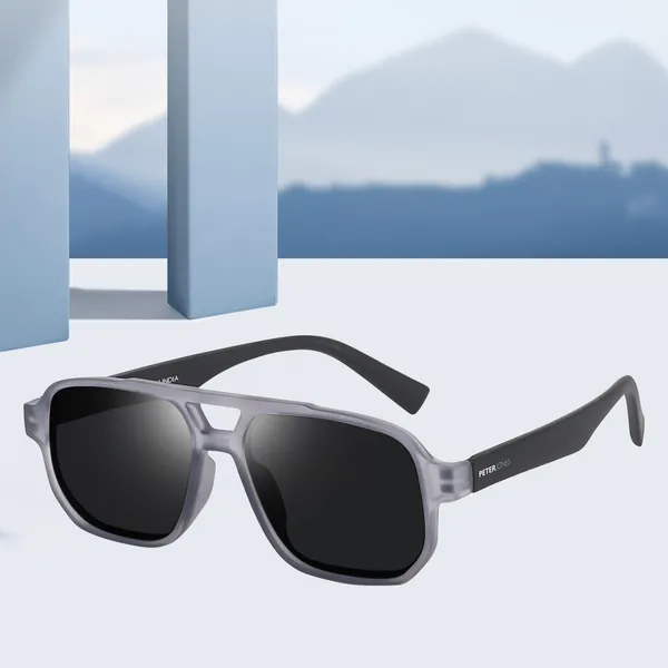 Grey_Black_Color_Full_Rim_Square_Polarized_and_100%_UV_Protected_Spring_Temples_Men_&_Women_Medium