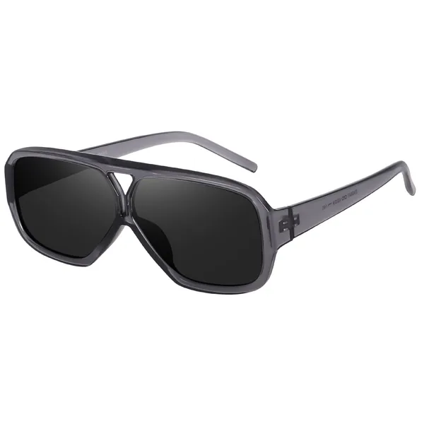 Grey_Large_Oversized_Aviator_UV/UB_Protected_Unisex_Sunglasses_(ZN3847GT)