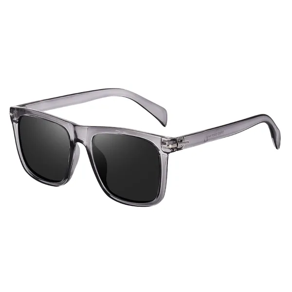 Grey_Transparent_Large_Square_UV/UB_Protected_Unisex_Sunglasses_(53032GT)