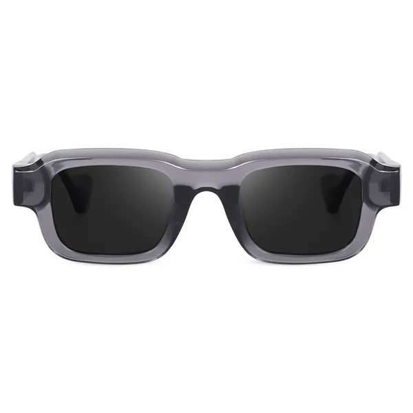 Grey_Unisex_Broad_Frame_Square_UV/UB_Protected_Sunglasses_(3809GT)