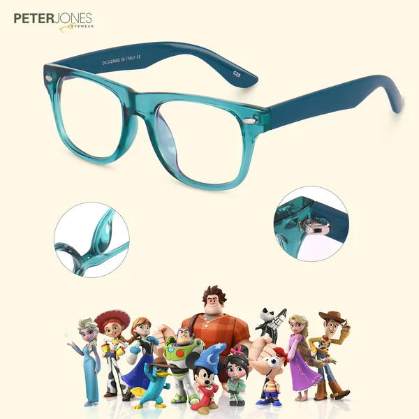 Kids_Optical_Eyeglasses_for_Boys_and_Girls_|_Full_Rim_Square_|_Age_6__-_12_years_|_Green