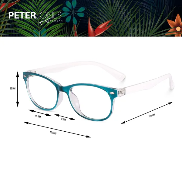 Kids_Optical_Eyeglasses_for_Boys_and_Girls_|_Full_Rim_Square_|_Age_6__-_12_years_|_Green_and_White